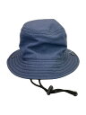【中古】NEW ERA◆ハット/S/コットン/BLU/無地/メンズ【服飾雑貨他】