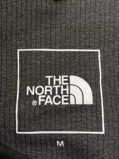 【中古】THE NORTH FACE◆ES ANYTIME WIND HOODIE_ES エニータイムウインドフーディ/M/ナイロン/BLK/無地【メンズウェア】
