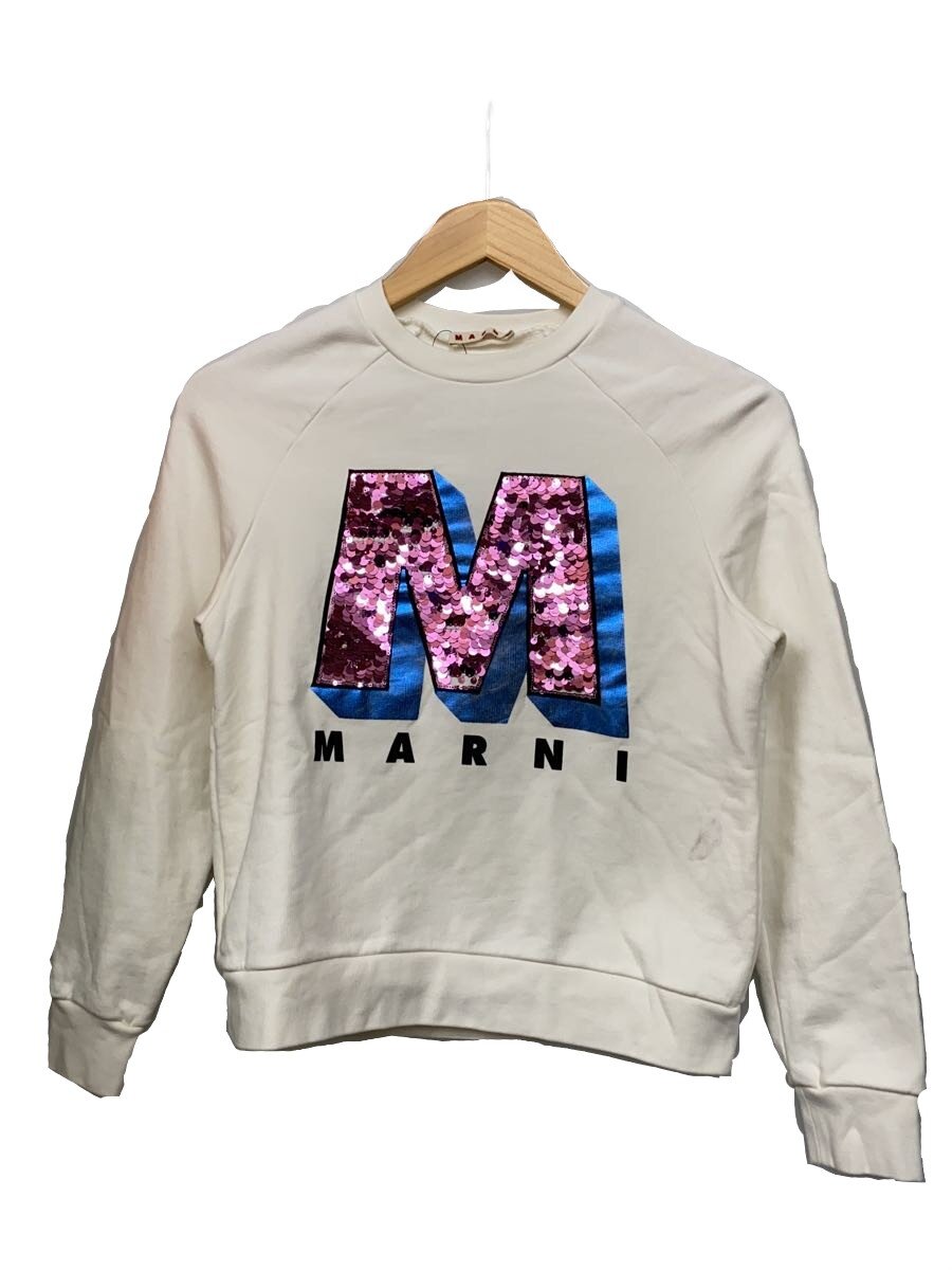 【ブランド】MARNI 【ブランドカナ】［イリョウ／フクショク］マルニ 【型番】 【程度】B 【サイズ】10 【メインカラー】ホワイト 【素材・生地】コットン 【キーワード】　　 2025/12/16 セカンドストリート京都ファミリー店【4444】【中古】MARNI◆スパンコールスウェット/10/コットン ブランド MARNI 型番 カラー ホワイト 柄 素材・生地 コットン>色・素材について サイズ 10>サイズ表示について 実寸（cm） 【カットソー】 身幅：44 / 着丈：49 / ゆき：73 【その他】 その他サイズ：/ 商品は　セカンドストリート京都ファミリー店の店頭にて販売しております。商品に関するお問合わせは、お電話(TEL:075-325-0811)にて、問合わせ番号：2344442456123をお伝えください。 配送方法やお支払い方法に関するお問い合わせは、サポートセンターまでご連絡をお願いします。 ※お電話の対応は営業時間内のみとなります。お問い合わせフォームでお問い合わせの際はご注文番号をご記入下さい この商品に関する出品店舗からのコメント 多少の使用感はございますがまだまだご使用いただけます。店頭同時販売の為、試着などでの多少の状態変化はご了承願います。詳しくは店頭までお問い合わせくださいませ。