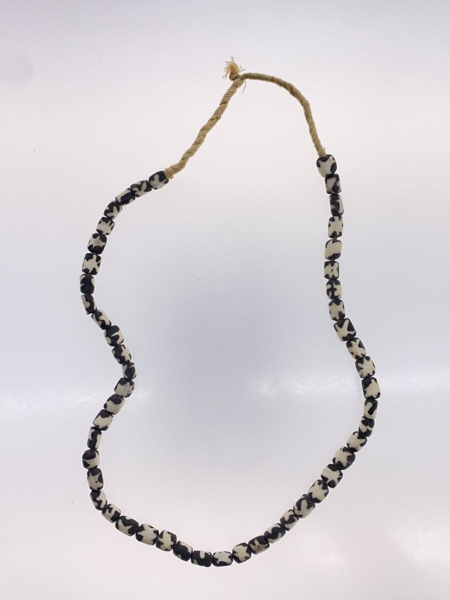 Batik Bone beads / collar / - / piedra de color / BLK / top no / hombres / — vista 2