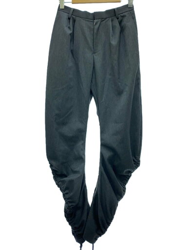 【中古】noir kei ninomiya◆ボトム/M/ウール/GRY/3F-P007/ボンテージパンツ【メンズウェア】 【中古】noir kei ninomiya◆ボトム/M/ウール/GRY/3F-P007/ボンテージパンツ【メンズウェア】