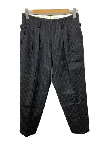 【中古】RAINMAKER KYOTO◆ボトム/44/ウール/ブラック/ストライプ/RM162-041【メンズウェア】 【中古】RAINMAKER KYOTO◆ボトム/44/ウール/ブラック/ストライプ/RM162-041【メンズウェア】