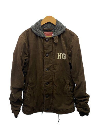 【中古】HYSTERIC GLAMOUR◆ジャケット/FREE/コットン/BRW/2AB-5890【メンズウェア】 【中古】HYSTERIC GLAMOUR◆ジャケット/FREE/コットン/BRW/2AB-5890【メンズウェア】