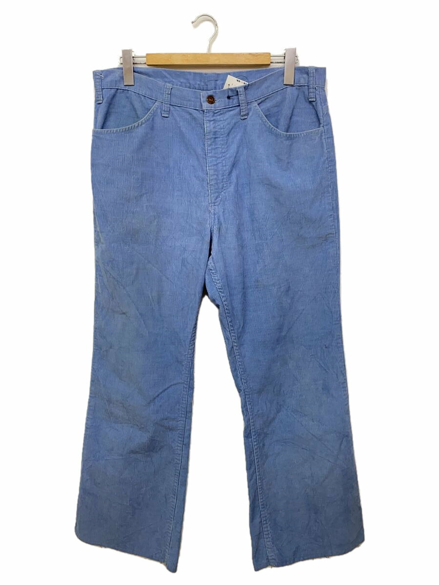 【中古】JCPenney◆42TALON/ブーツカットパンツ/--/コーデュロイ/BLU【メンズウェア】