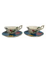 【中古】WEDGWOOD◆カップ&ソーサー/2点セット/マルチカラー【キッチン用品】