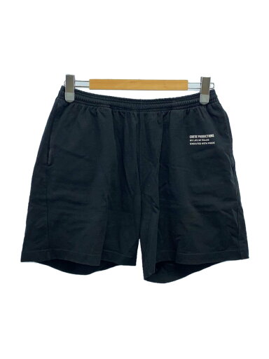 【中古】COOTIE◆ショートパンツ/L/BLK/CTE-24S122/Open End Yarn Jersey Easy Shorts【メンズウェア】 【中古】COOTIE◆ショートパンツ/L/BLK/CTE-24S122/Open End Yarn Jersey Easy Shorts【メンズウェア】