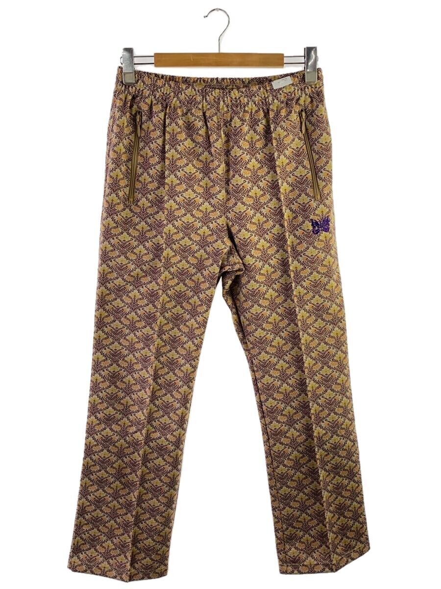 【中古】Needles◆TRACK PANT/ボトム/M/ポリエステル/マルチカラー/総柄/MR283【メンズウェア】