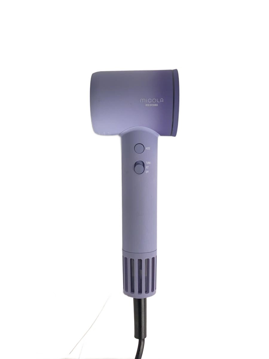【中古】IRIS OHYAMA◆クイックイオンドライヤー MiCOLA HDR-M301/ラベンダー//【家...