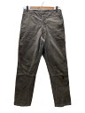 【中古】EMPORIO ARMANI◆ボトム/44/コットン/KHK/無地/FL337//【メンズウェア】(4)