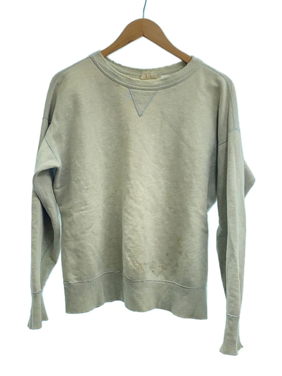 【中古】WILSON◆50s/前V/スウェット/Vintage/GRY【メンズウェア】