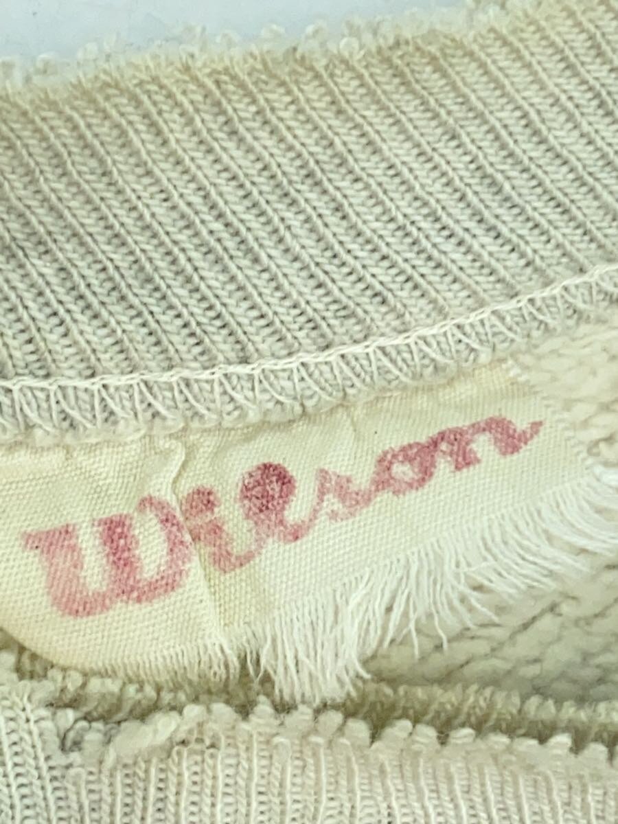 【中古】WILSON◆50s/前V/スウェット/Vintage/GRY【メンズウェア】