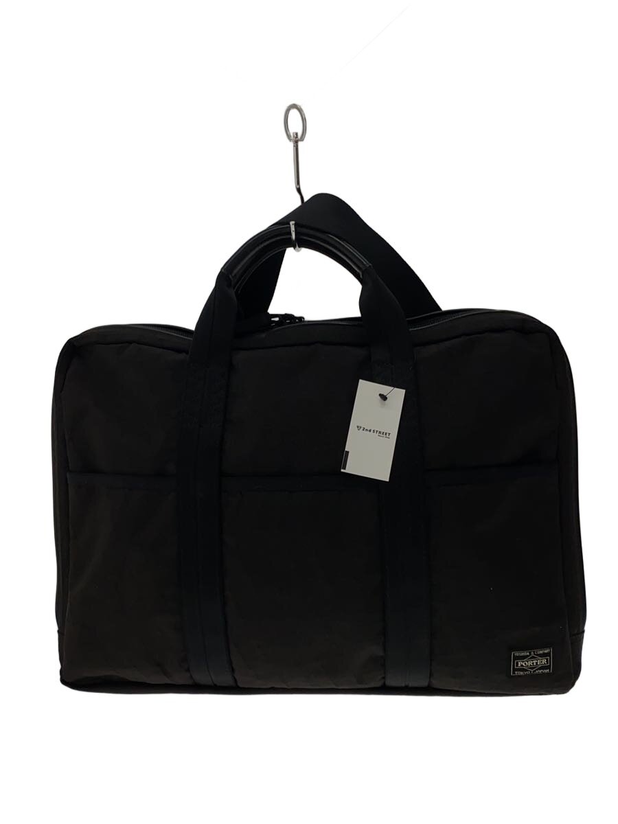 【中古】PORTER◆ブリーフケース/--/BLK/737-09206/2WAY/ショルダー付き【バ ...