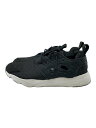 【中古】Reebok◆リーボック/EG1765/FURYLITE/ローカットスニーカー/24.5cm/ブラック【シューズ】