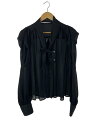 【中古】anuans◆長袖ブラウス/FREE/ポリエステル/BLK/1524210126-0//【レディースウェア】(4)