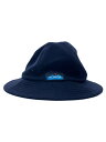 【中古】KAVU◆ウール サファリハット/M/ネイビー/メンズ【服飾雑貨他】