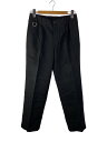 【中古】th products◆Wide Tailored Pants/ワイドテーラードパンツ/2201-P01-M101/タック/ブラック/2//【メンズウェア】
