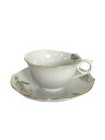 【中古】Meissen◆フローラ/カップ&ソーサー/ホワイト//【キッチン用品】
