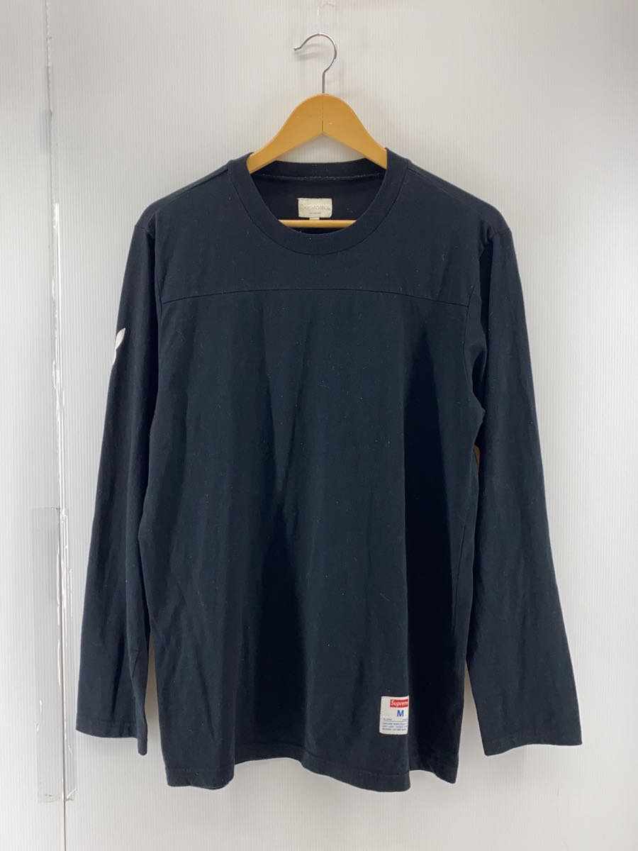 【ブランド】Supreme 【ブランドカナ】シュプリーム 【型番】 【程度】B 【サイズ】M 【メインカラー】ブラック 【素材・生地】コットン 【キーワード】　　　/ 2025/12/04 セカンドストリート長尾センタープラザ店【4659】【中古】Supreme◆16aw/playboy football/長袖Tシャツ ブランド Supreme 型番 カラー ブラック 柄 素材・生地 コットン>色・素材について サイズ M>サイズ表示について 実寸（cm） 【Tシャツ】 肩幅：45 / 身幅：56 / 着丈：72 / 袖丈：64.5 【その他】 その他サイズ：/ 商品は　セカンドストリート長尾センタープラザ店の店頭にて販売しております。商品に関するお問合わせは、お電話(TEL:092-874-7667)にて、問合わせ番号：2333123856307をお伝えください。 配送方法やお支払い方法に関するお問い合わせは、サポートセンターまでご連絡をお願いします。 ※お電話の対応は営業時間内のみとなります。お問い合わせフォームでお問い合わせの際はご注文番号をご記入下さい この商品に関する出品店舗からのコメント 一般的な使用感がございます