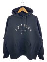 【中古】SWAGGER◆ARCH LOGO HOODIE/パーカー/XL/コットン/BLK/SWG24-HO02【メンズウェア】(4)