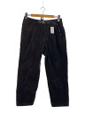【中古】GRAMICCI◆ボトム/L/コーデュロイ/BRW/無地/GMP-20F021【メンズウェア】