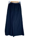 【中古】MAX MARA◆ワイドパンツ/42/コットン/ブラック/24111310526//【レディースウェア】