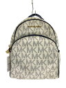 【中古】MICHAEL KORS◆リュック/レザー/CLR/総柄/al-1611【バッグ】