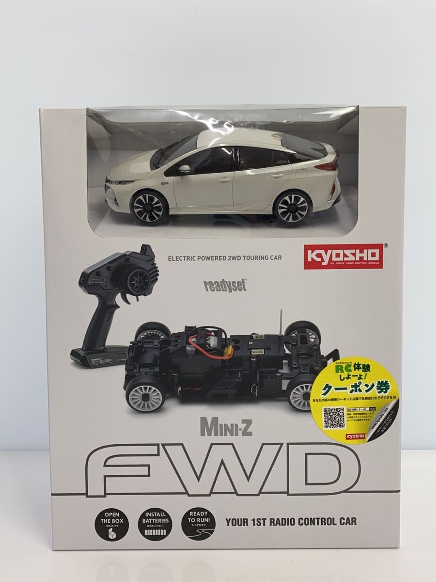 【中古】KYOSHO◆ラジコン/Toyota PRIUS PHV/ホワイトパールクリスタルシャイン/車/32423WP/キョウショウ【ホビー】
