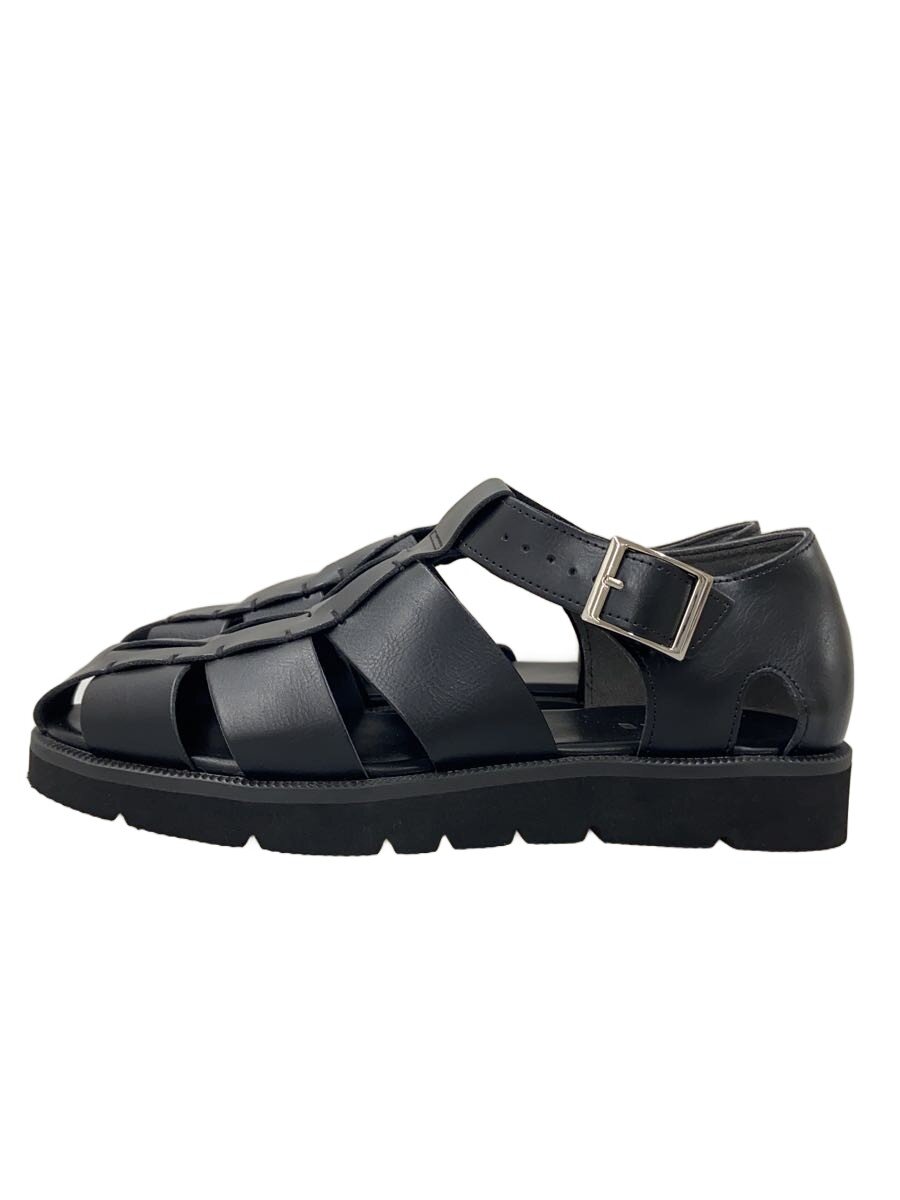 【中古】BEAMS HEART◆サンダル/26.5cm/BLK/レザー//【シューズ】