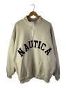 【中古】NAUTICA◆スウェット/XXL/コットン/CRM/223-1292【メンズウェア】