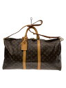 【中古】LOUIS VUITTON◆キーポル55_モノグラム・キャンバス_BRW/PVC/BRW/総柄【バッグ】
