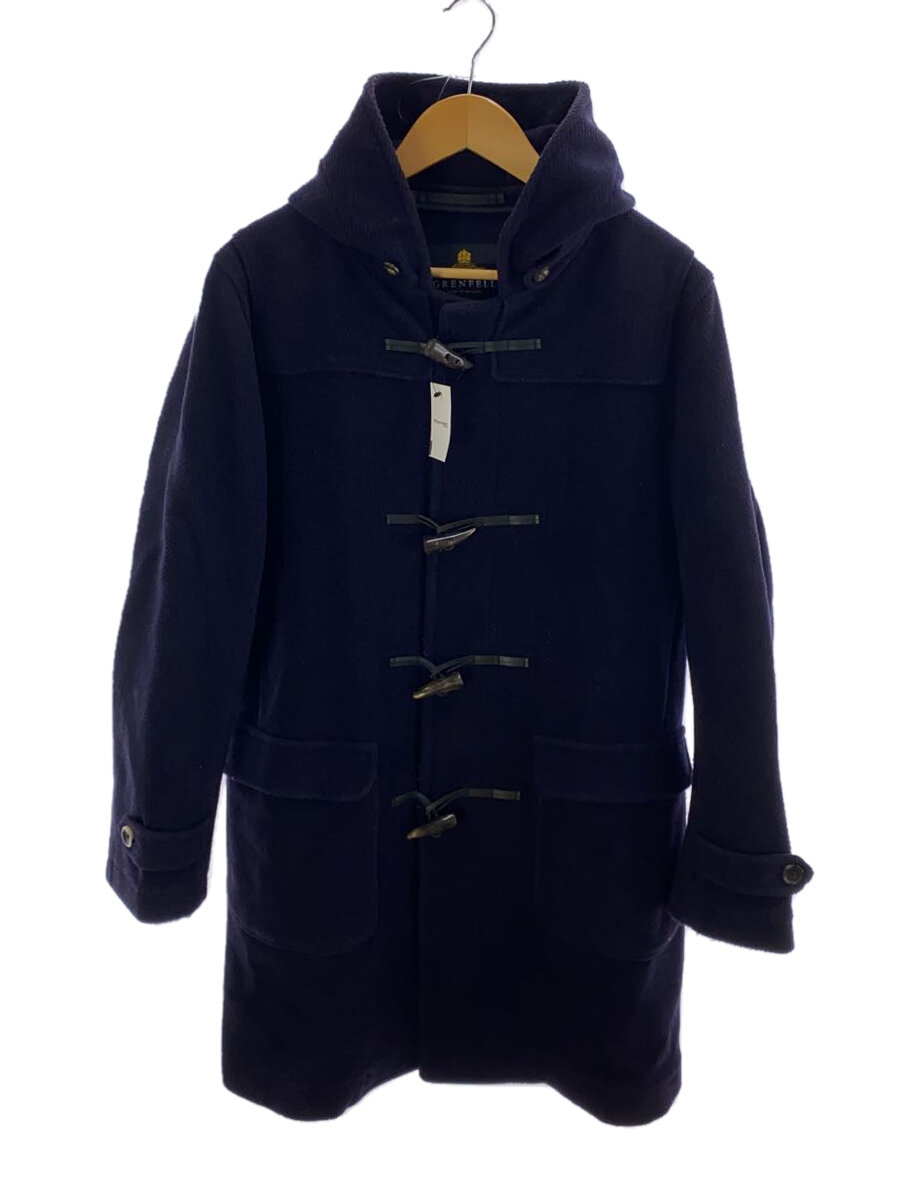 【中古】GRENFELL◆コート/38/ウール/NVY【メンズウェア】