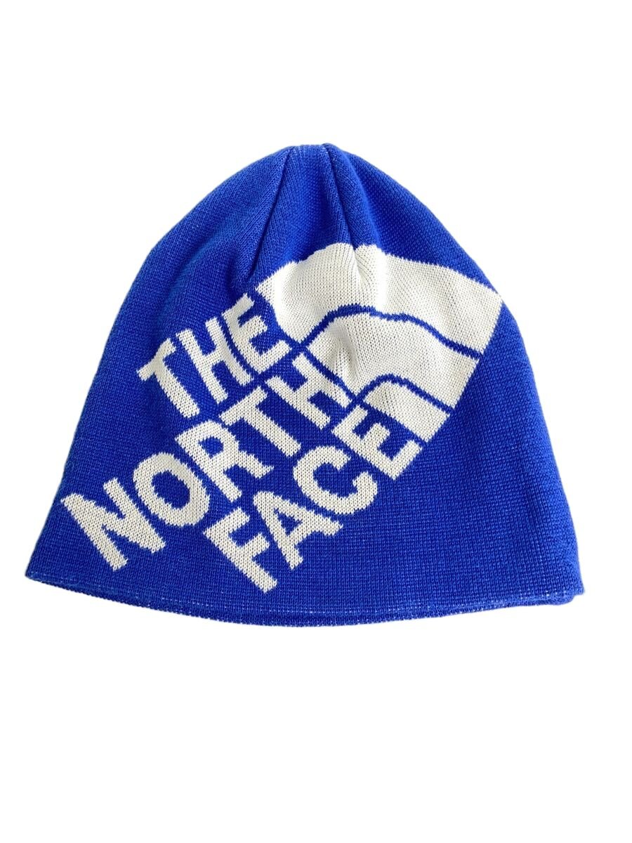 【中古】THE NORTH FACE◆ニットキャップ/FREE/ポリエステル/BLU/レディース/NN4150...