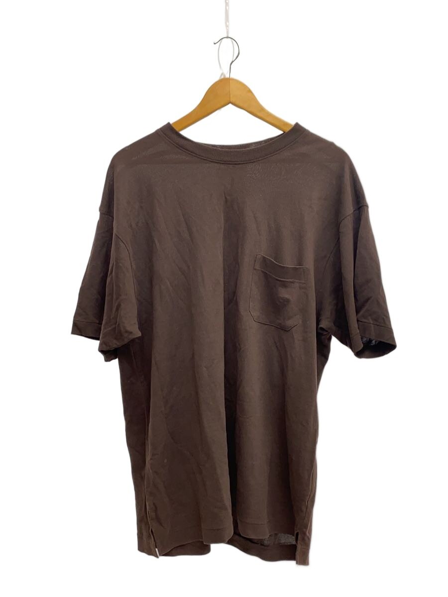 【中古】unfil◆Tシャツ/4/--/BRW/無地/w