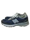 【中古】NEW BALANCE◆M990/ネイビー/26.5cm/NVY【シューズ】(4)