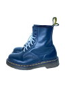 【中古】Dr.Martens◆8ホール/レースアップブーツ/UK4/NVY/1460【シューズ】(4)