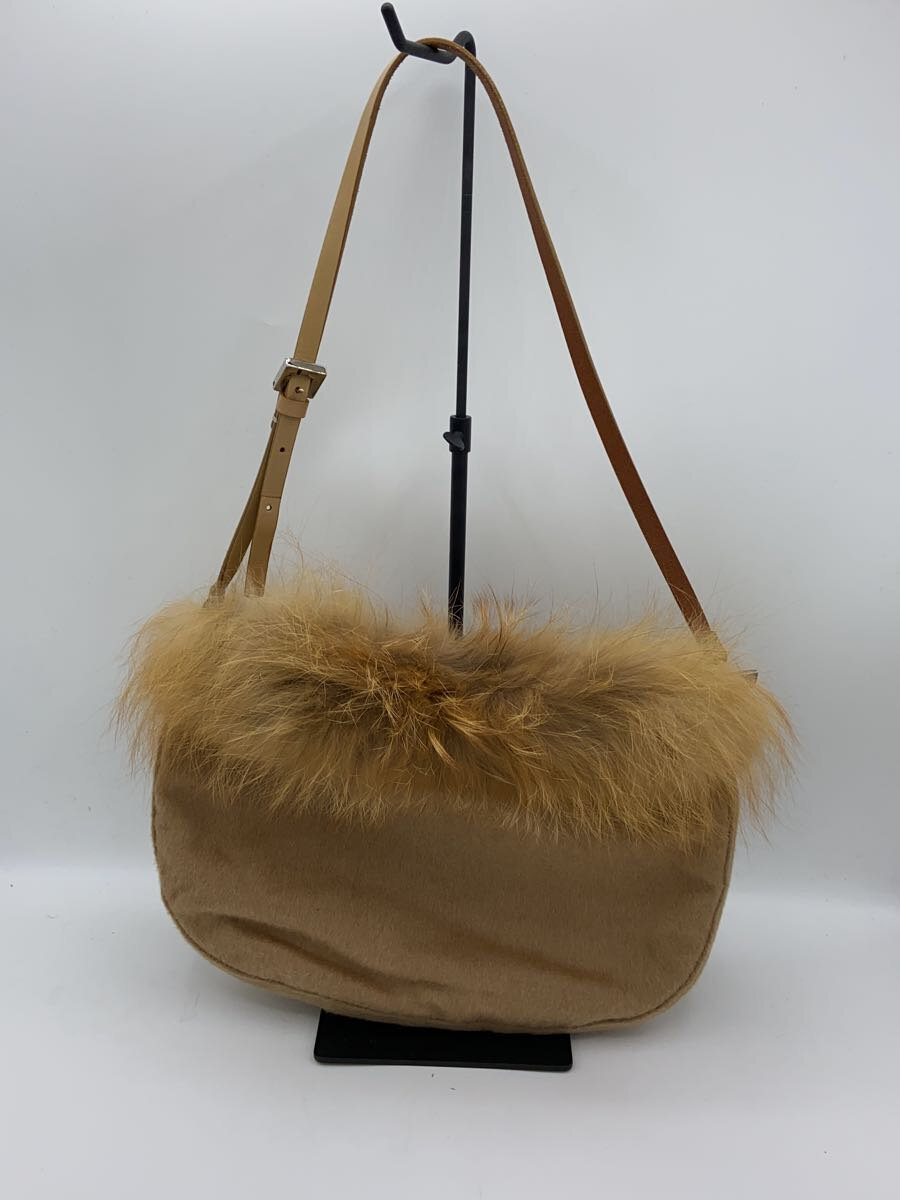 FENDI - 【中古】FENDI◆ショルダーバッグ/ウール/CML/2119/26736/009//【バッグ】