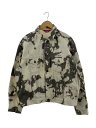【中古】Supreme◆25SS/denim trucker jacket Bleached/ジャケット/M/コットン/WHT/総柄【メンズウェア】