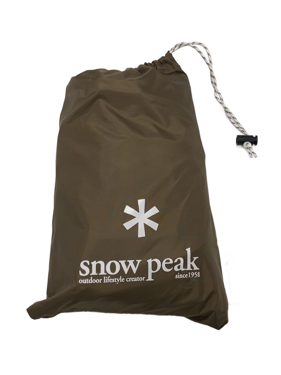 防水油布 - 【中古】snow peak◆タープ ライトタープ ペンタ シールド STP-381/KHK【スポーツ】