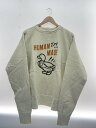 【中古】HUMAN MADE◆TSURIAMI SWEATSHIRT/スウェット/M/コットン/CRM/HM29CS014【メンズウェア】