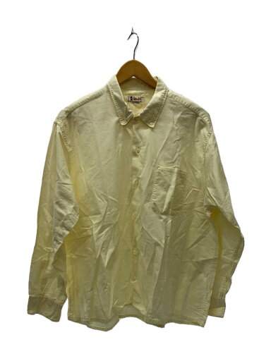 【中古】60s~/peter kane/長袖シャツ/XL/コットン/YLW/Vintage【メンズウェア】 【中古】60s~/peter kane/長袖シャツ/XL/コットン/YLW/Vintage【メンズウェア】
