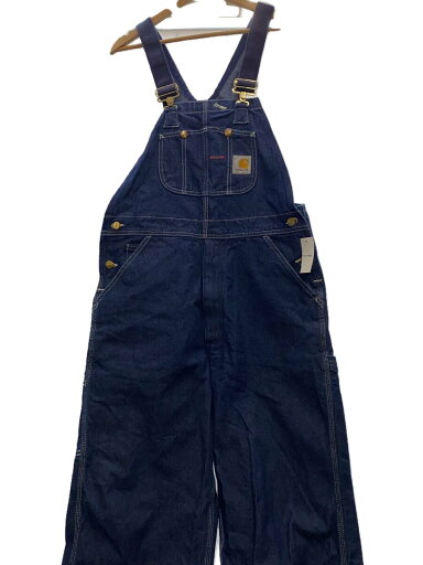 【中古】Carhartt◆オーバーオール/34/コットン/BLU/100135【メンズウェア】 【中古】Carhartt◆オーバーオール/34/コットン/BLU/100135【メンズウェア】