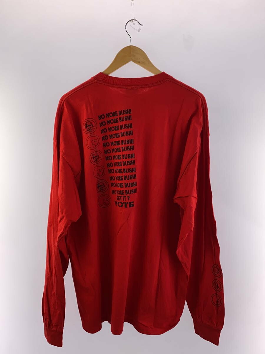 【中古】seedleSs /長袖Tシャツ/XXL/コットン/RED【メンズウェア】