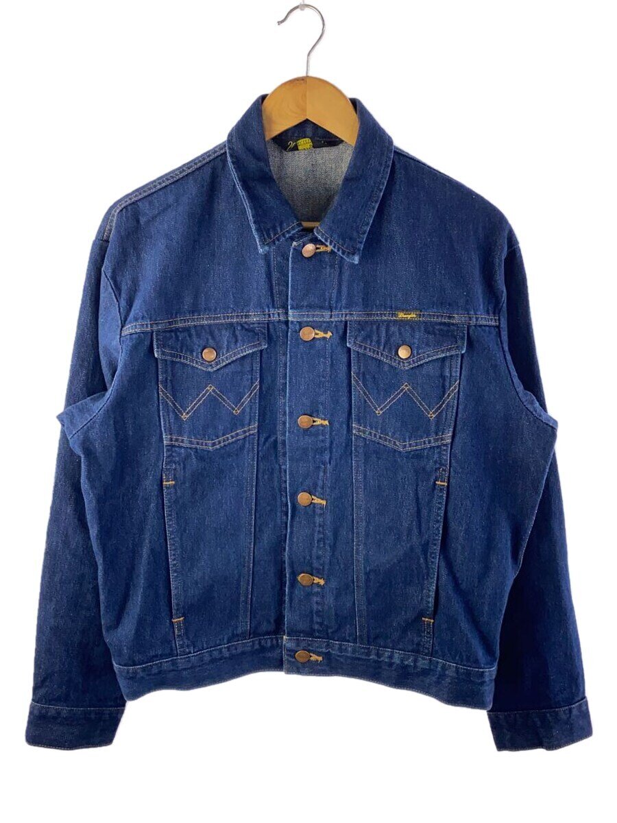 【中古】WRANGLER◆Gジャン/M/コットン/IDG/WM1045【メンズウェア】