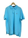 【中古】POLO RALPH LAUREN◆ポロシャツ/XL/コットン/ライトブルー/赤ポニー刺繍【メンズウェア】(4)