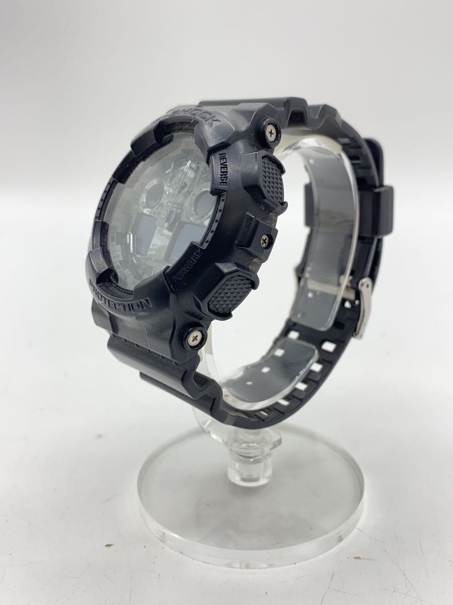 【中古】CASIO◆クォーツ腕時計・G-SHOCK/デジアナ/ラバー/GRY/BLK/SS【服飾雑貨他】 2