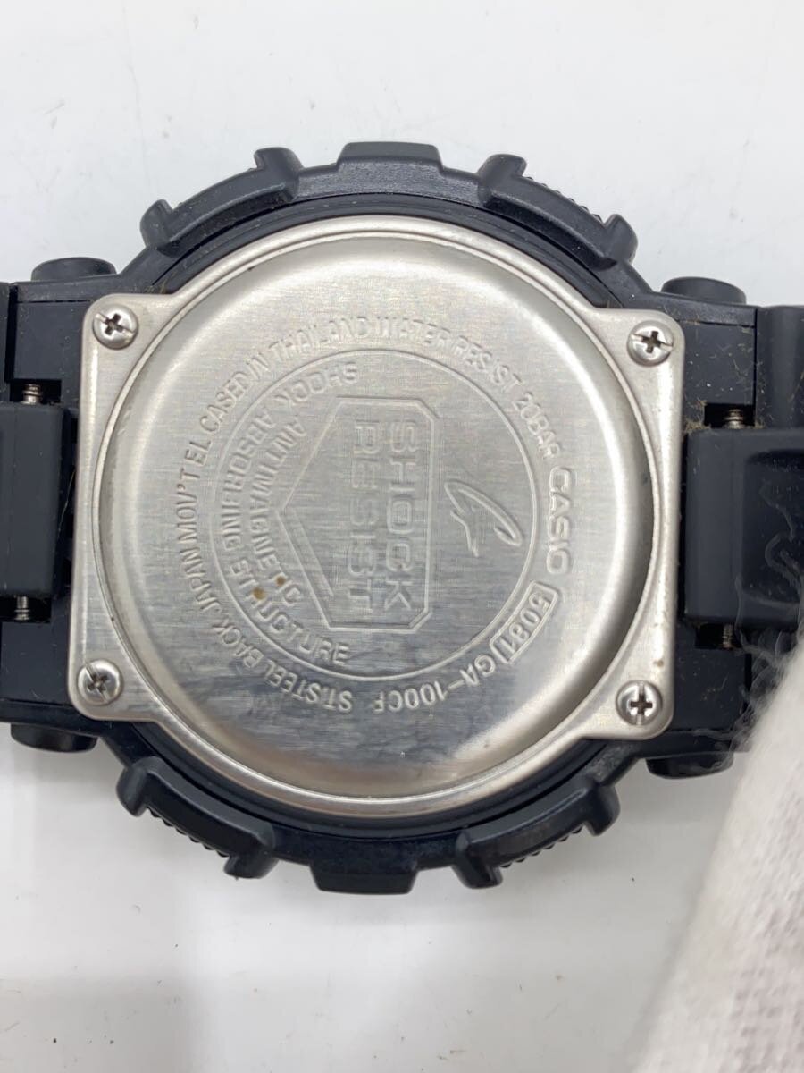 【中古】CASIO◆クォーツ腕時計・G-SHOCK/デジアナ/ラバー/GRY/BLK/SS【服飾雑貨他】 3