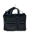 【中古】TUMI◆ブリーフケース/ナイロン/BLK/無地/26160D4【バッグ】