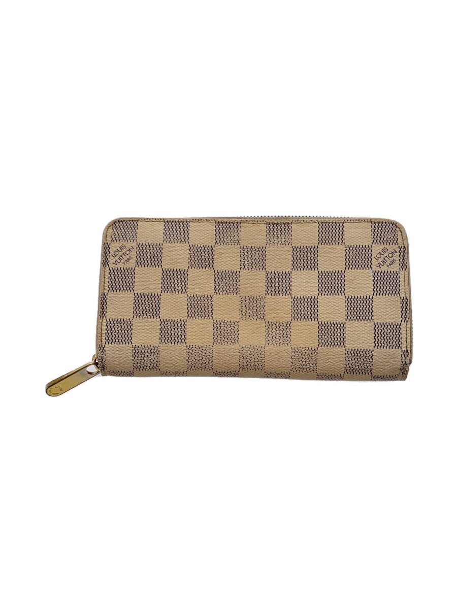 【中古ランクA】LOUIS VITTON アズール　ジッピー長財布 [8Ｂ-24] ジッピー・ウォレット ルイヴィトン ジッピーウォレット 長財布 ダミエ