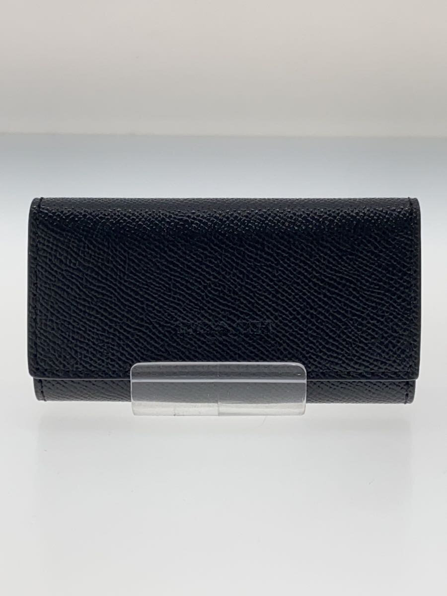 【中古】COACH◆キーケース/--/BLK/無地/メンズ【服飾雑貨他】