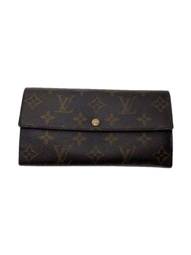 【中古】LOUIS VUITTON◆2)ポシェット・ポルト・モネ・クレディ_モノグラム・キャンバス_BRW/PVC/BRW/レディース【服飾雑貨他】 【中古】LOUIS VUITTON◆2)ポシェット・ポルト・モネ・クレディ_モノグラム・キャンバス_BRW/PVC/BRW/レディース【服飾雑貨他】